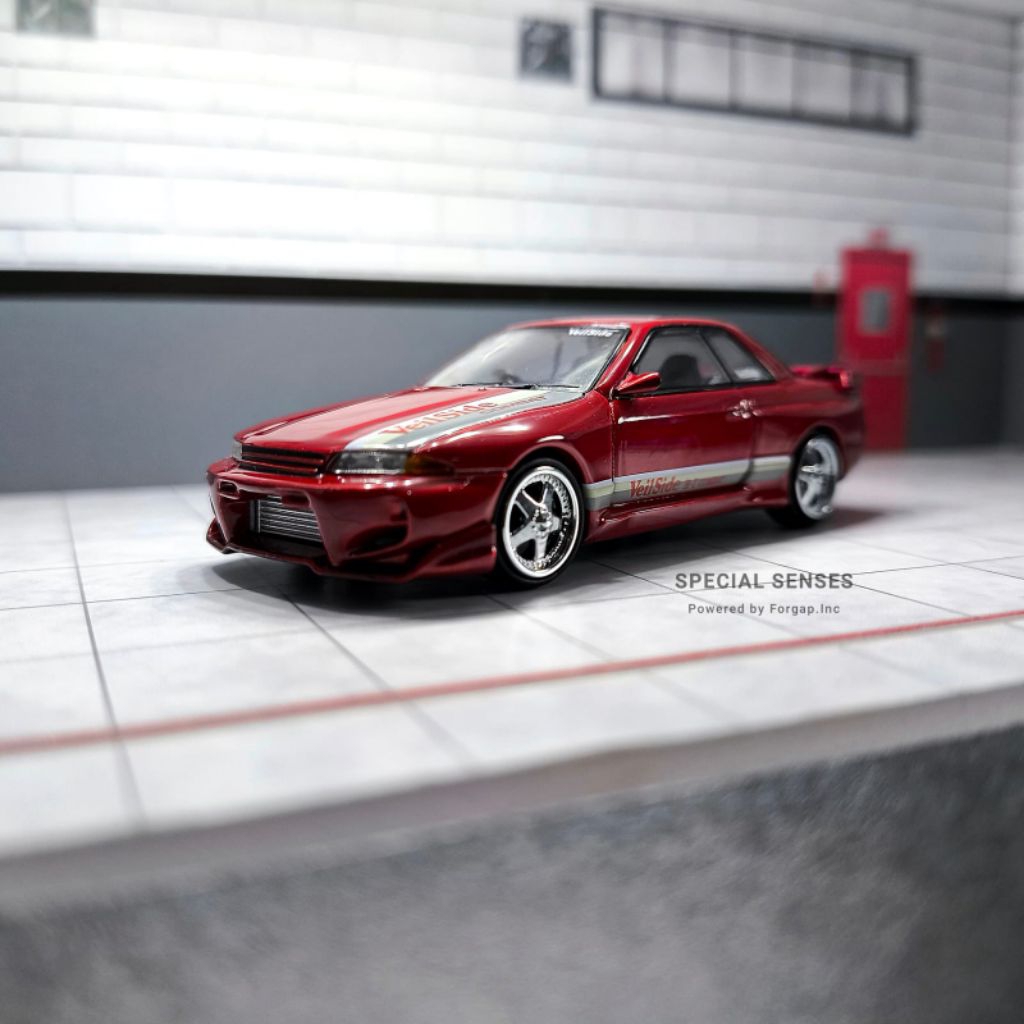 Jual Diecast Unsealed Mini GT 987 Nissan Skyline GT R R32 VeilSide ...
