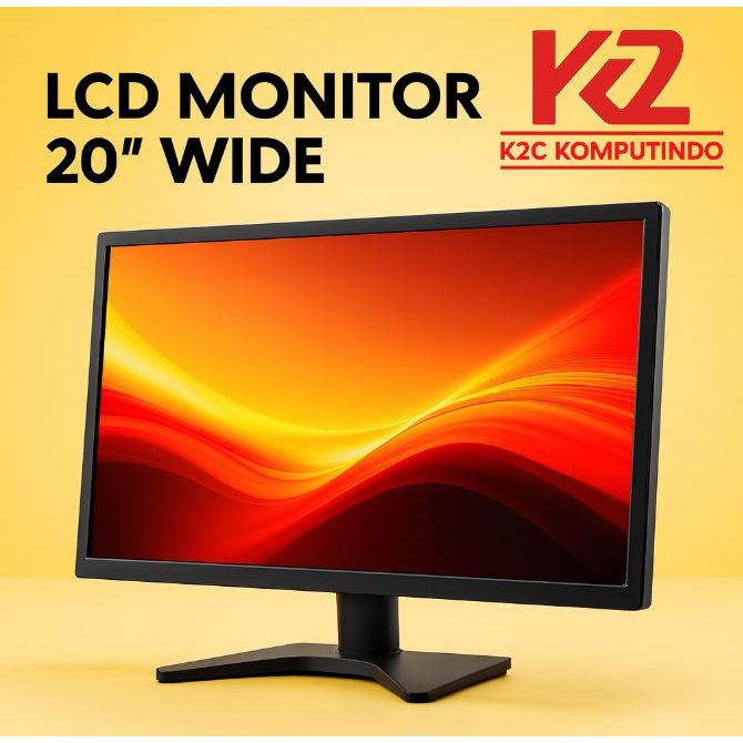 Jual LCD/led Monitor 20inc untuk Komputer dan cctv, MURAH BERGARANSI ...