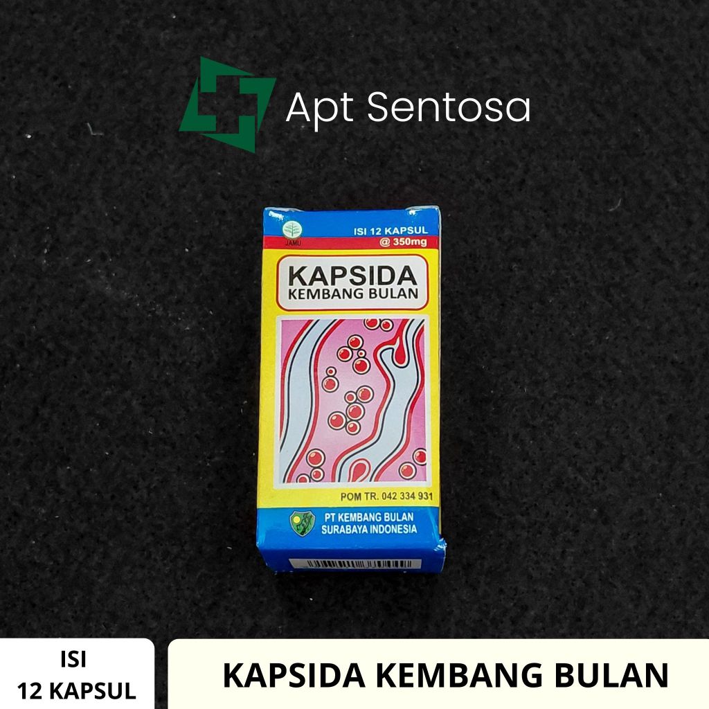 Jual Kapsida Kembang Bulan 1 Botol isi 12 | Shopee Indonesia
