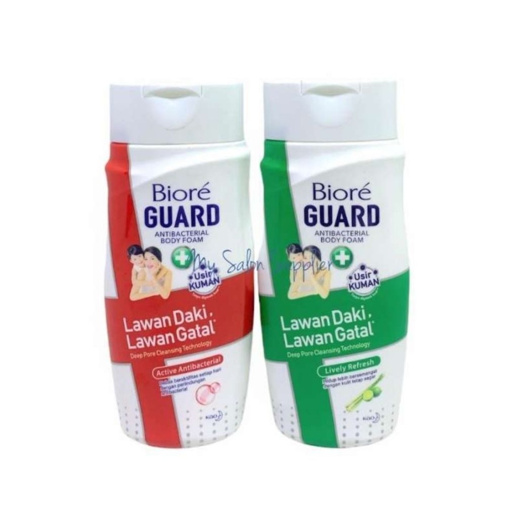 Jual BIORE GUARD BODY WASH SABUN CAIR BOTOL NETTO 100 ML | Shopee Indonesia