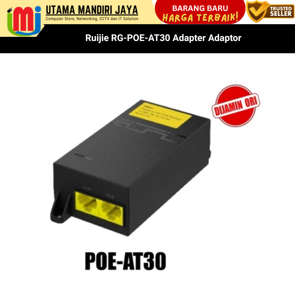 Jual Ruijie RG-POE-AT30 Adapter Adaptor | Shopee Indonesia