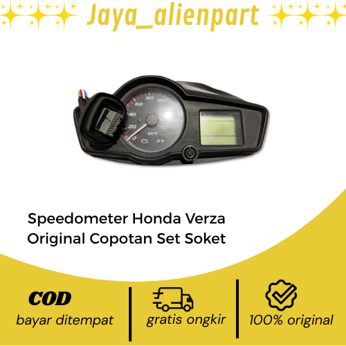 Jual Speedometer Spido Kecepatan Honda Verza Original Copotan Set Soket ...