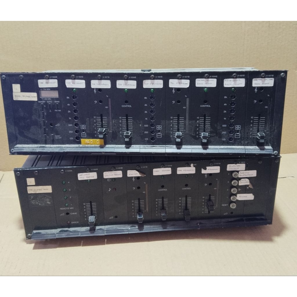 Jual Barang Bekas TOA V-1000B Audio Mixer/Controller(2pcs)Kondisi Rusak ...