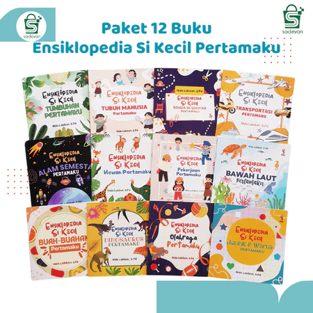Ranah Buku Paket 12 Buku Anak Ensiklopedia Si Kecil untuk anak SD
