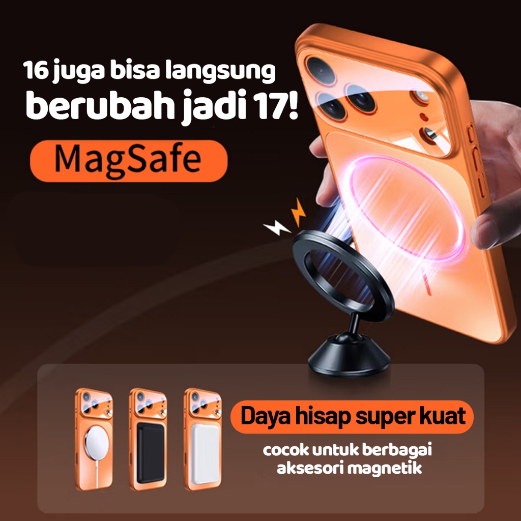 Jual (Box Packing)iPhone 17 Look Case iPhone 11 12 13 14 15 16 17 Air ...