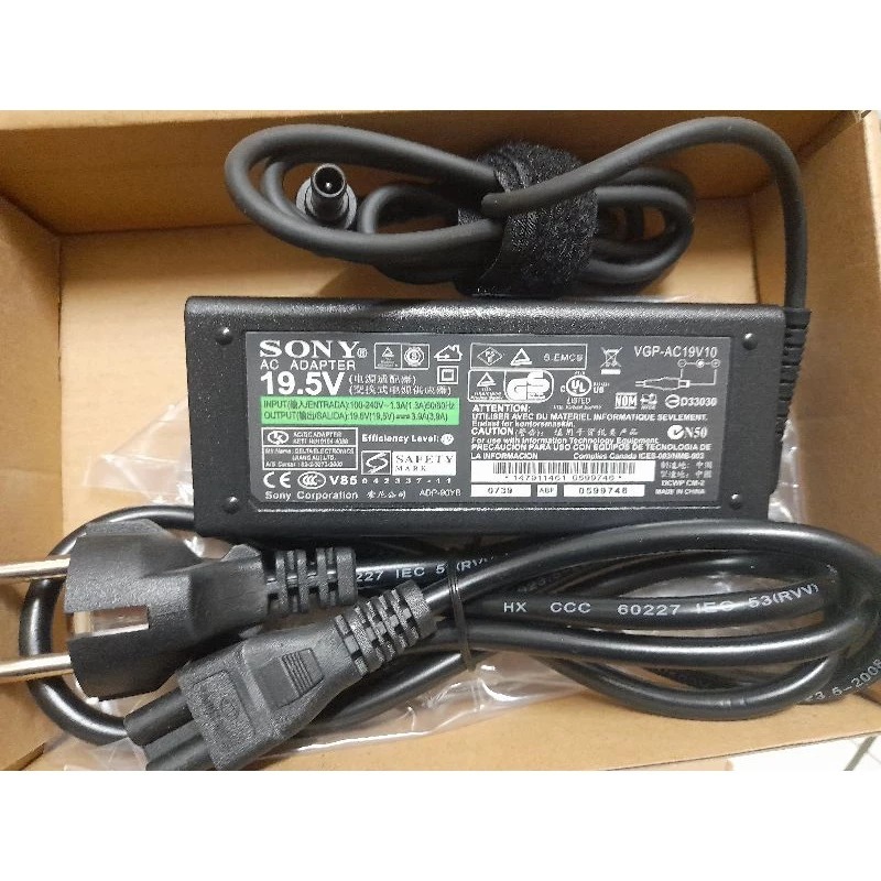 Jual ADAPTOR TV LED SONY BRAVIA 19.5V 4.74A 90W | Shopee Indonesia