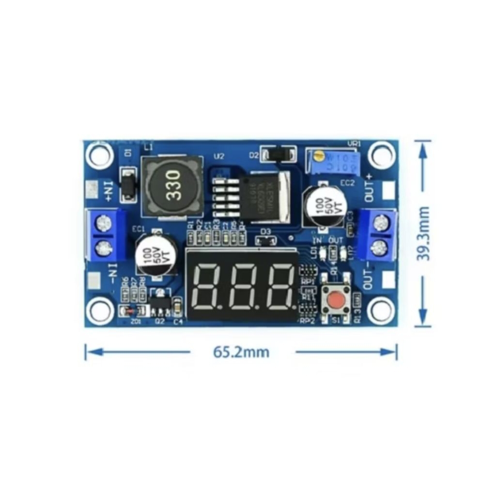 Jual Modul XL6009 Voltmeter Adjustable DC-DC Step Up Boost Converter ...