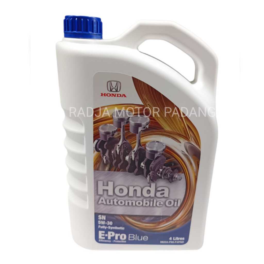 Jual Oli Mesin Honda E-Pro Blue 5W/30 4L Asli Original Genuine | Shopee ...