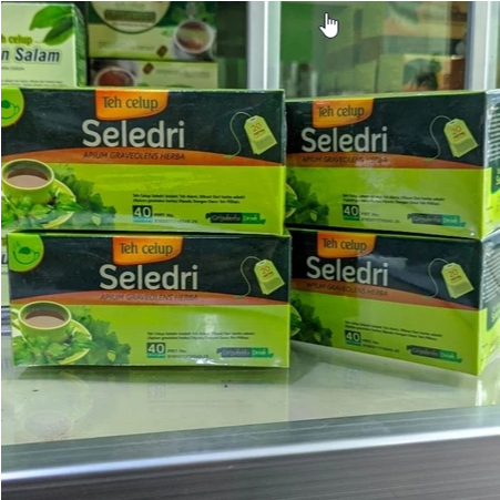 Obat Menurunkan Darah Tinggi Kolesterol Mengobati Pusing Dan Migran Teh Seledri Original