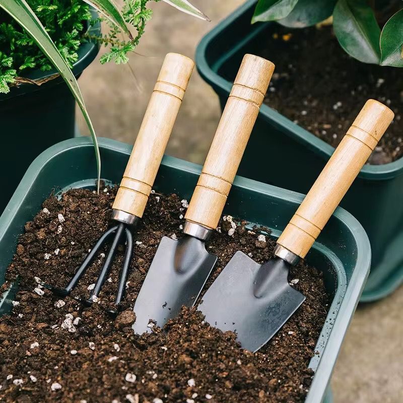 Sekop Tanaman Besar 3in1 Sekop Set Garpu Cangkul Garden Tools Alat Berkebun Rumahan