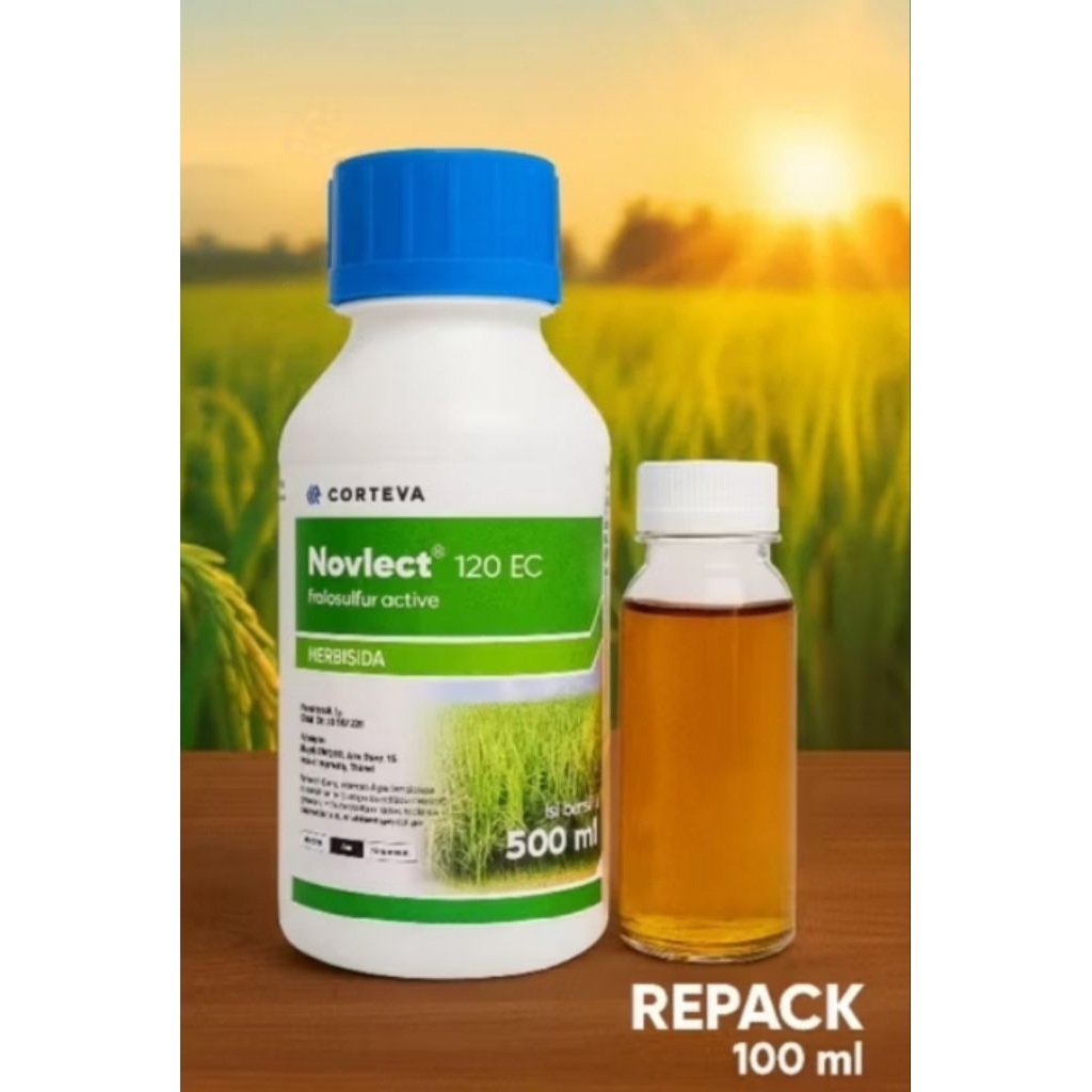 Jual Herbisida novlect 120 Ec repack 100ml -obat pembasmi rumput liar ...