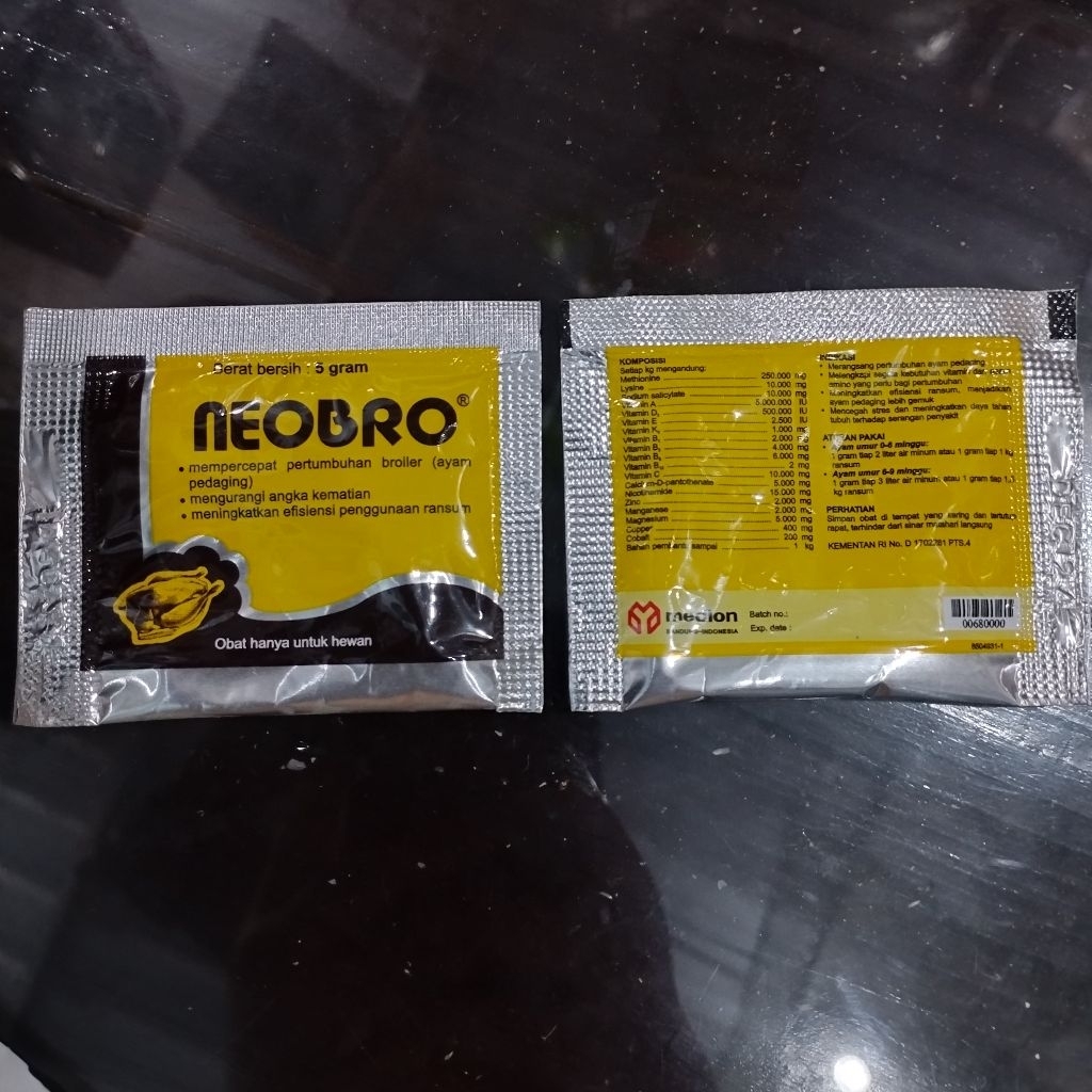 Jual NEOBRO 5 GRAM OBAT MEMPERCEPAT PERTUMBUHAN AYAM | Shopee Indonesia