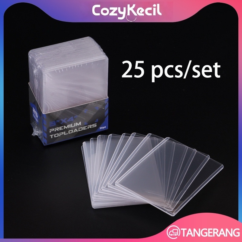Jual 25pcs Sultan Toploader/Card Sleeve 35 PT With Protective Layer ...