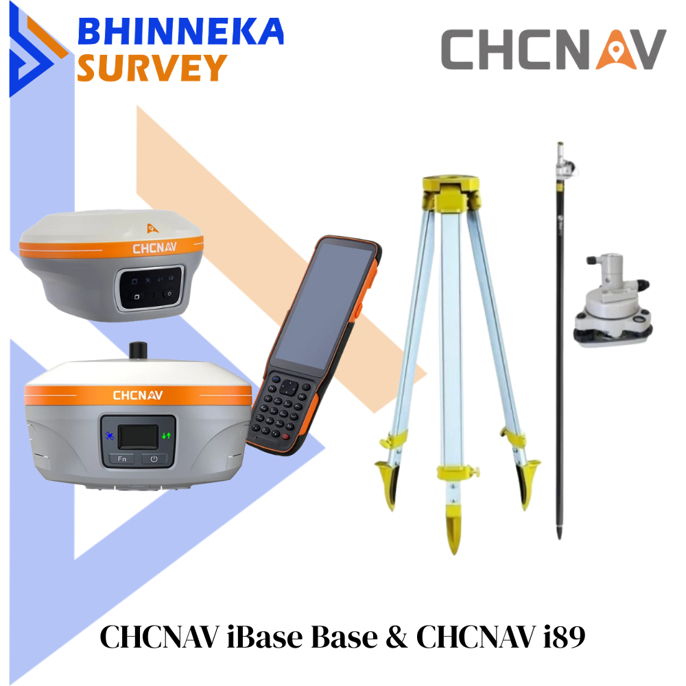 Jual CHCNAV iBase Base & CHCNAV i89 GPS Geodetik Rover Visual Survey AR ...