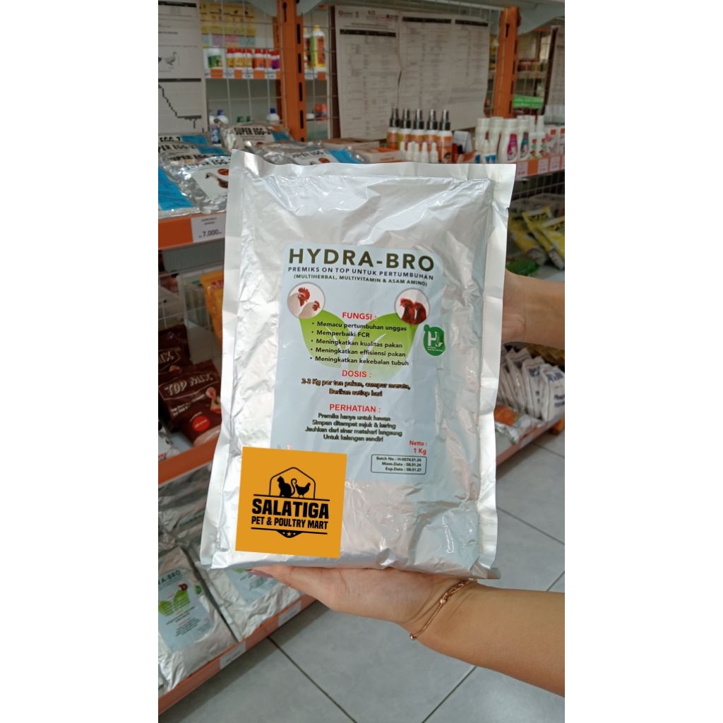 Jual Hydra Bro 1kg Hydrabro Asli Premix Formulasi Drh. A. Illyas ...