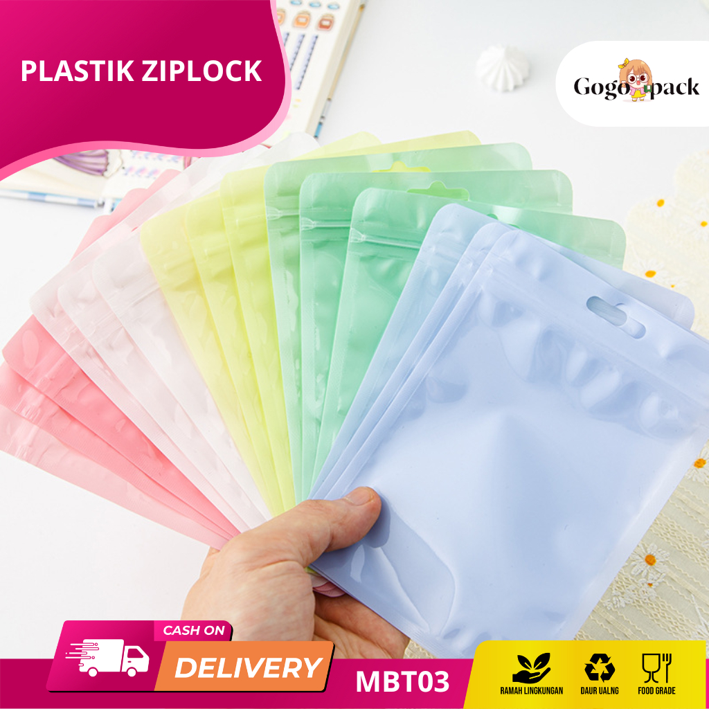 Jual Plastik Ziplock Warna Pastel / Plastik Ziplock Warna Pastel ...
