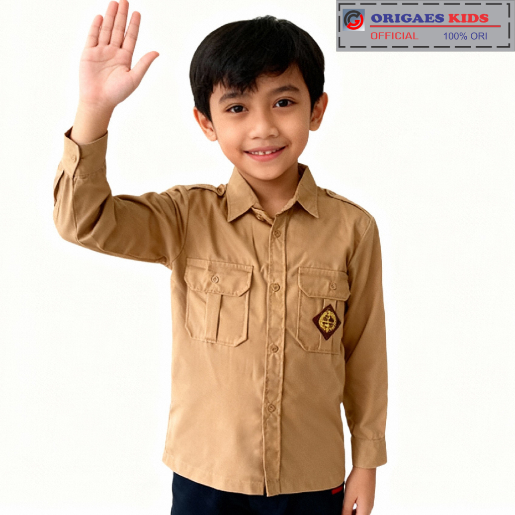 Jual ORIGAES KIDS - Seragam SD Pramuka Penggalang 6 - 13 Tahun | Shopee ...