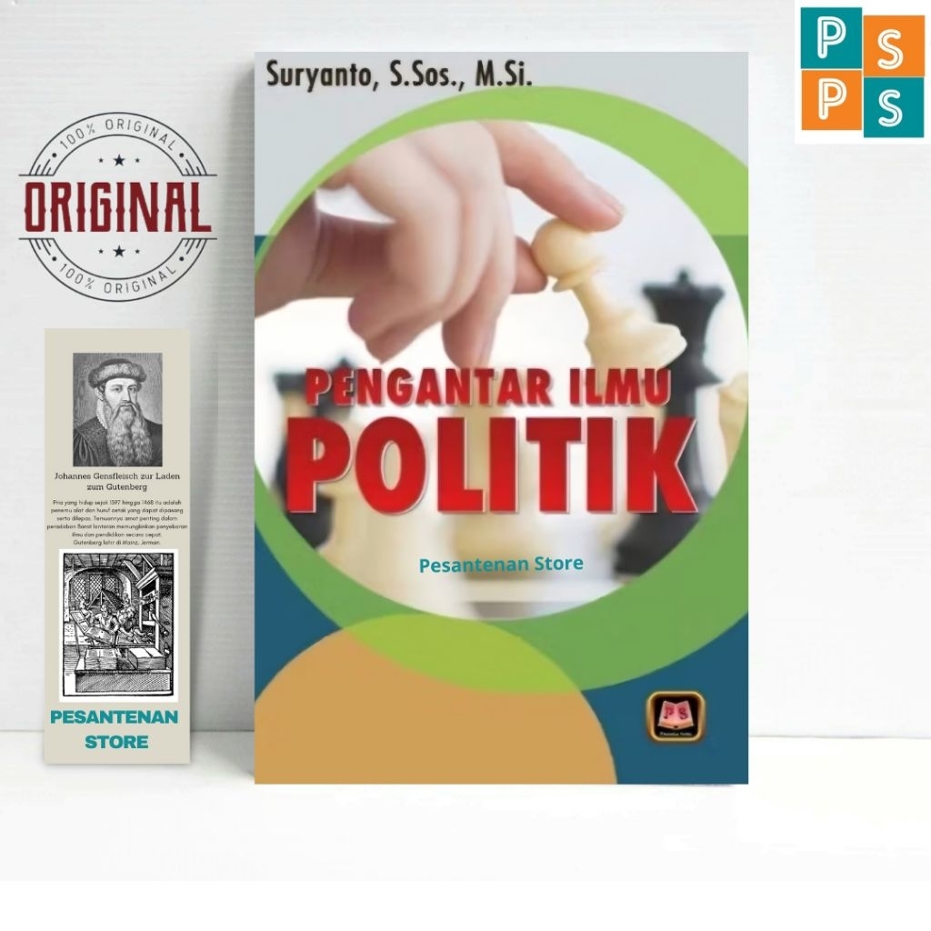 Jual Buku Pengantar Ilmu Politik - Suryanto, S.Sos.,M.Si. Pustaka Setia ...
