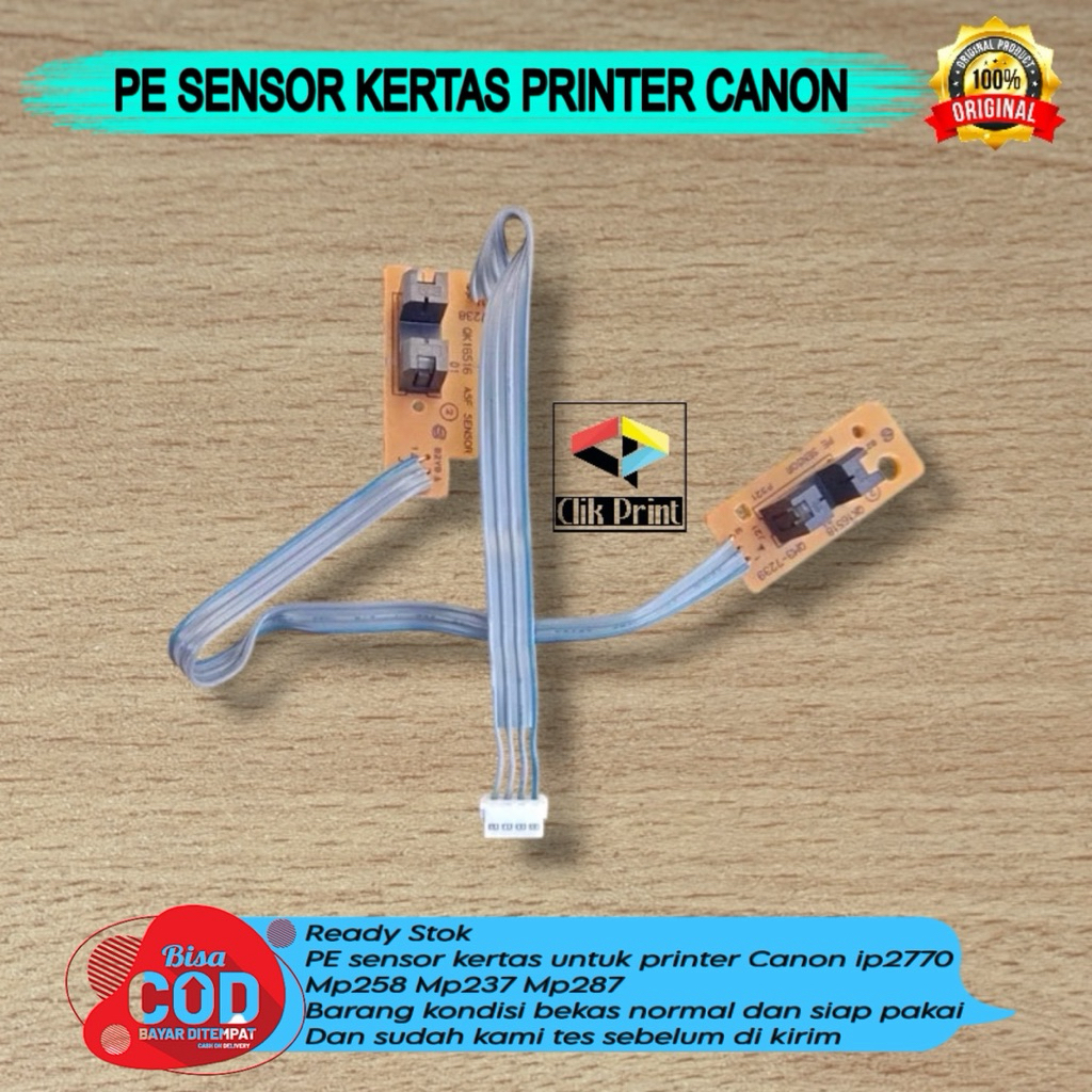 Jual PE Sensor Kertas Printer Canon Ip2770 Mp258 Mp237 Mp287 | Shopee ...