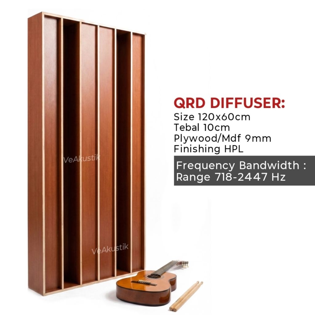 Jual QRD Diffuser Panel Akustik Studio | Shopee Indonesia