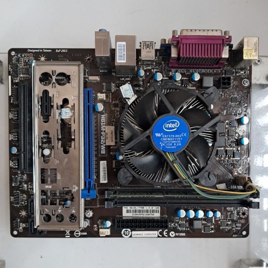 Jual Motherboard Wearnes H61M-P32/W8+prosesor core i3-3240 | Shopee ...