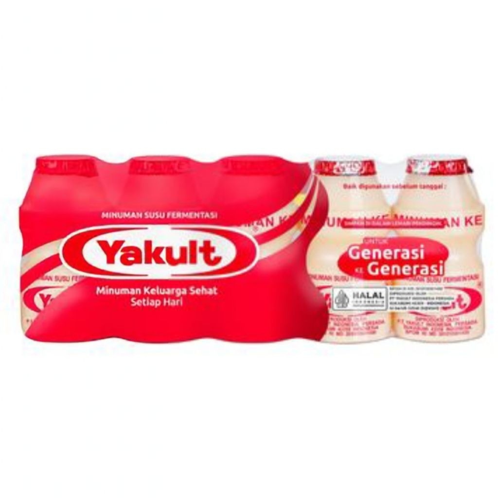 Jual Yakult minuman susu fermentasi original 1 pack [STOK SELALU BARU ...