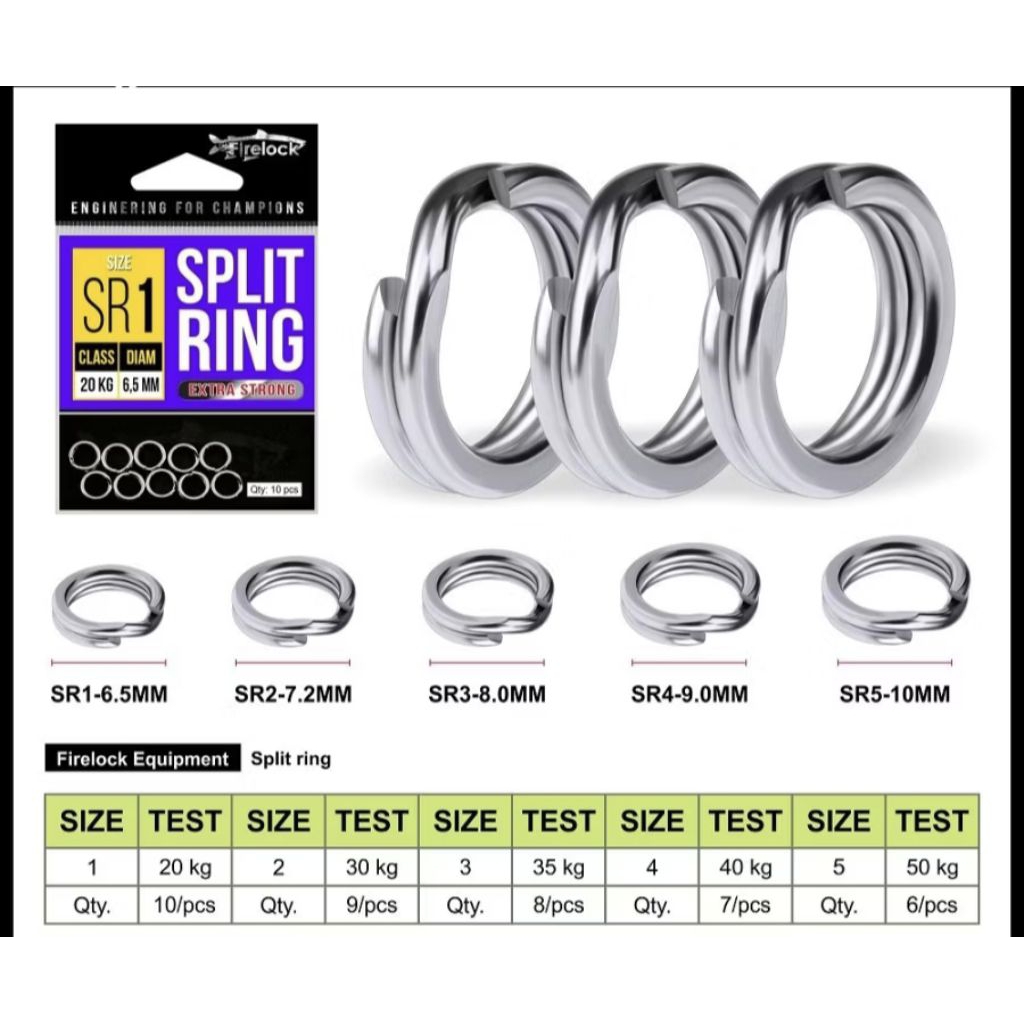Jual split ring firelock | Shopee Indonesia