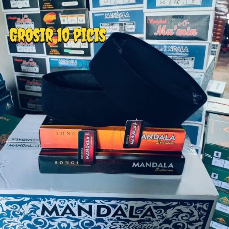Grosir(10pcs)-Songkok MANDALA ac