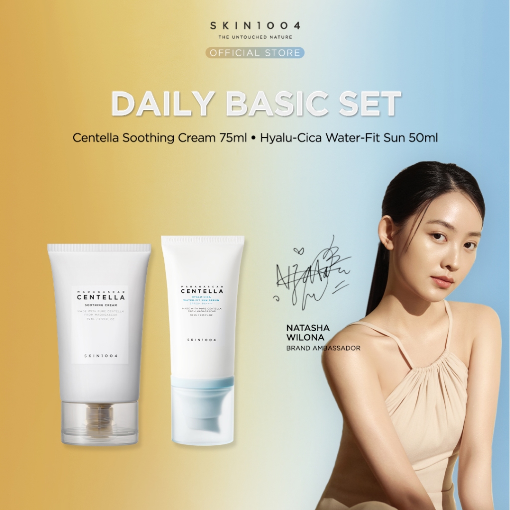 Jual Daily Basic Set (Centella Soothing Cream 75ml + Hyalu-Cica Water ...