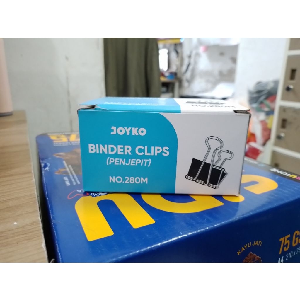 Jual Binder Clip Ukuran Besar No.280M Joyko | Shopee Indonesia