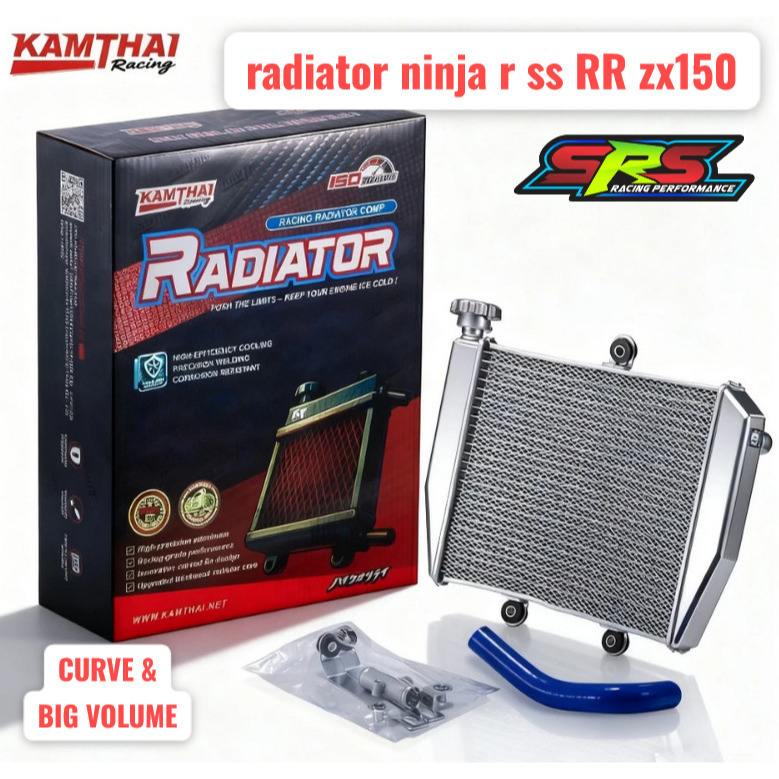 Jual KAMTHAI Racing Radiator ninja R SS dan RR zx150 curve gambot ...