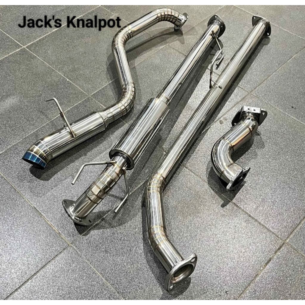 Jual Fullsystem knalpot Racing Mobil Innova Diesel 2KD Fortuner Non Vnt ...