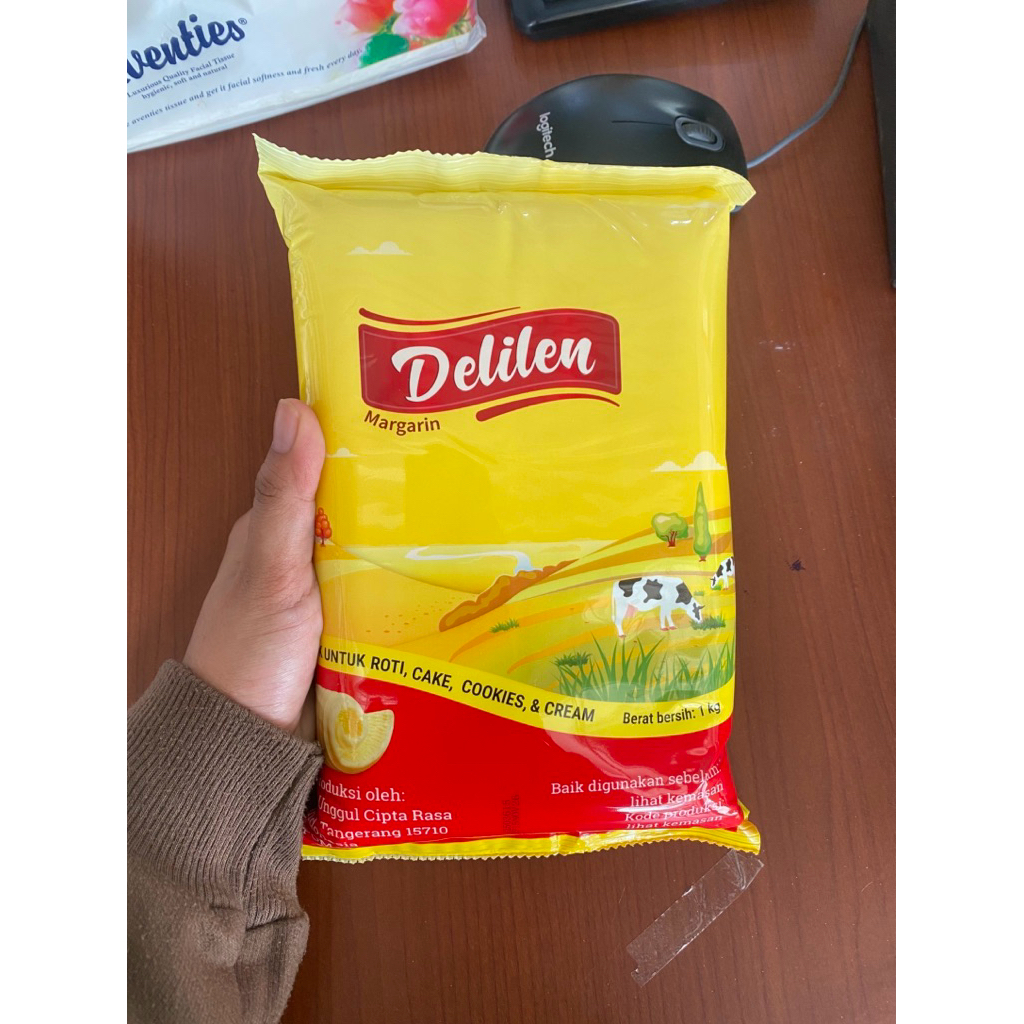 Jual Margarine Delilen 1kg Margarine/Mentega | Shopee Indonesia
