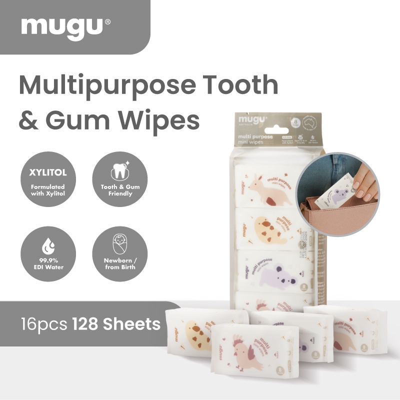 Jual [NEW] mugu Tisu Basah Pembersih Lidah dan Gigi Bayi Tooth & Gum ...
