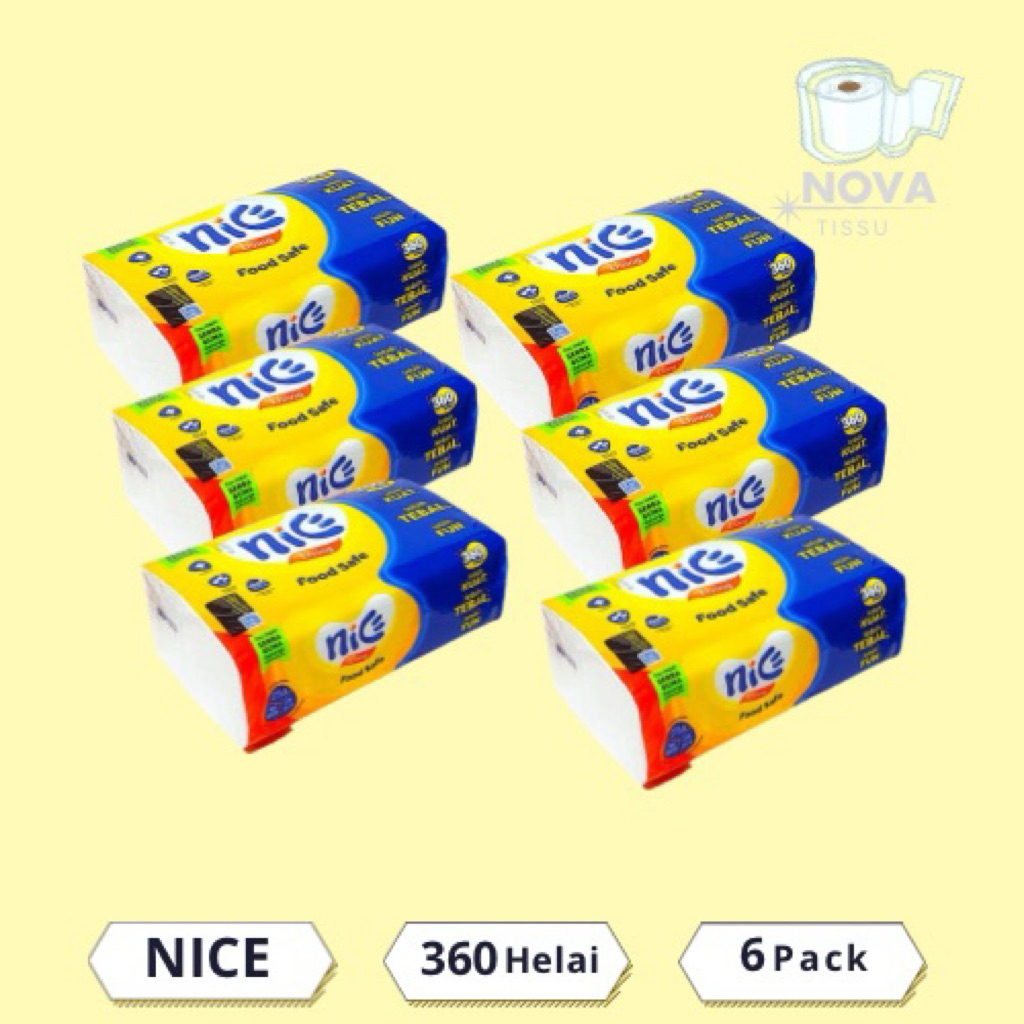 Jual Tisu Nice 360 Helai Facial tissue | Shopee Indonesia