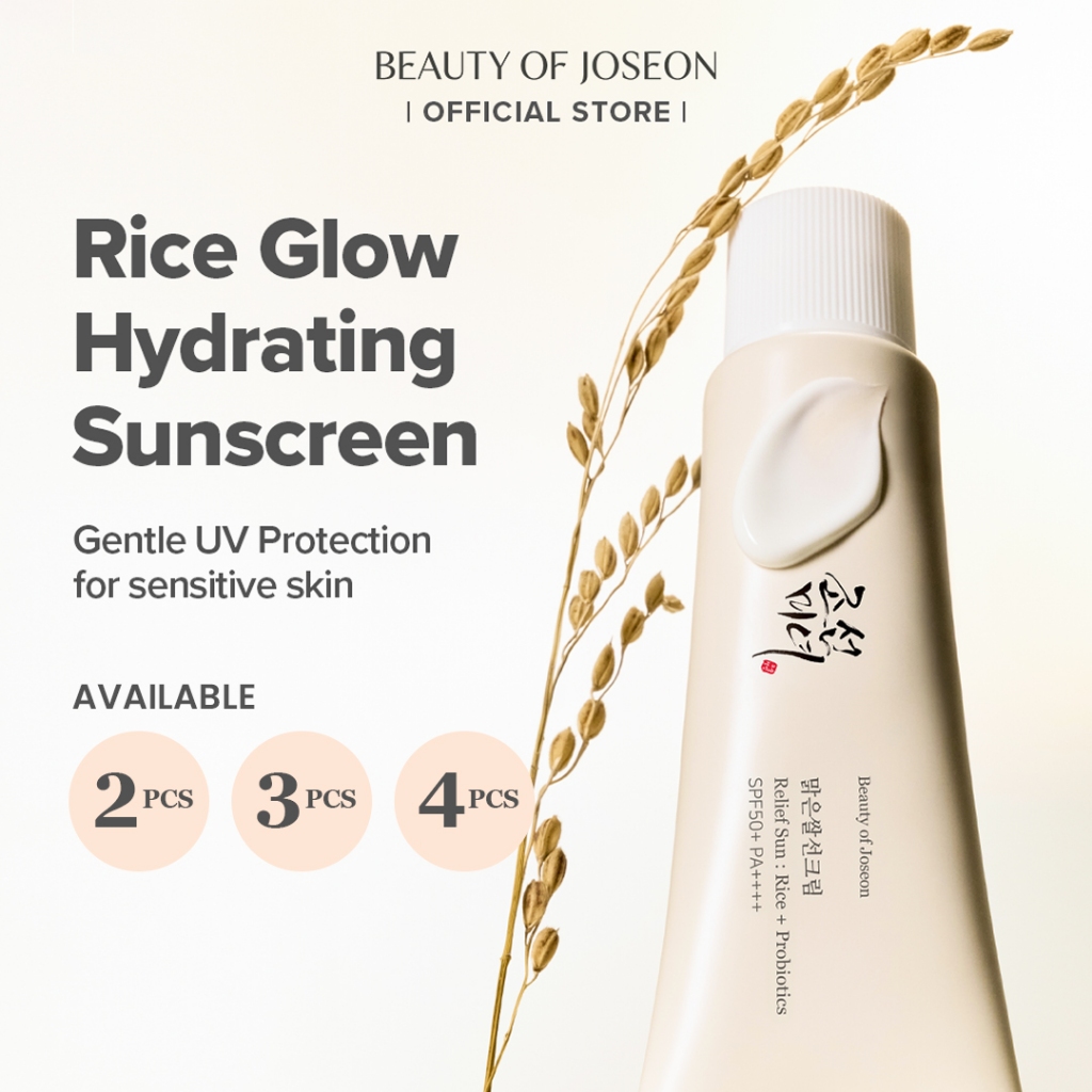 Jual Beauty of Joseon Sunscreen : Rice + Probiotics 50ml Set | Shopee ...