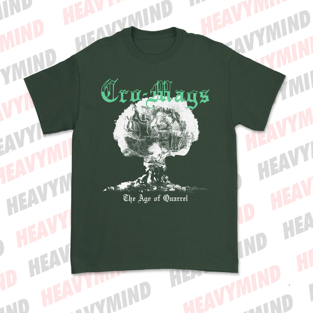 Jual Kaos Band Cro Mags - Age Of Quarrel Fanmade Free Sticker | Shopee ...