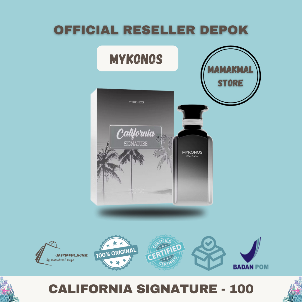 Jual Mykonos - California Signature/Blue Extrait de Parfum 100ml ...