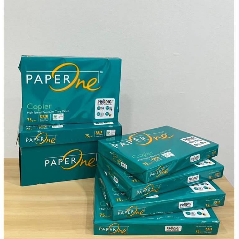 Jual Paper One A3 75 gr / 1 rim isi 500 lembar / kertas HVS / kertas ...