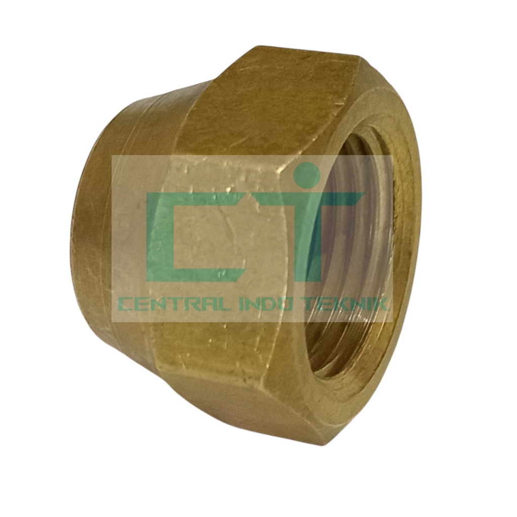 Jual NUT NEPEL PIPA AC UKURAN 1/2 INCH 1/2