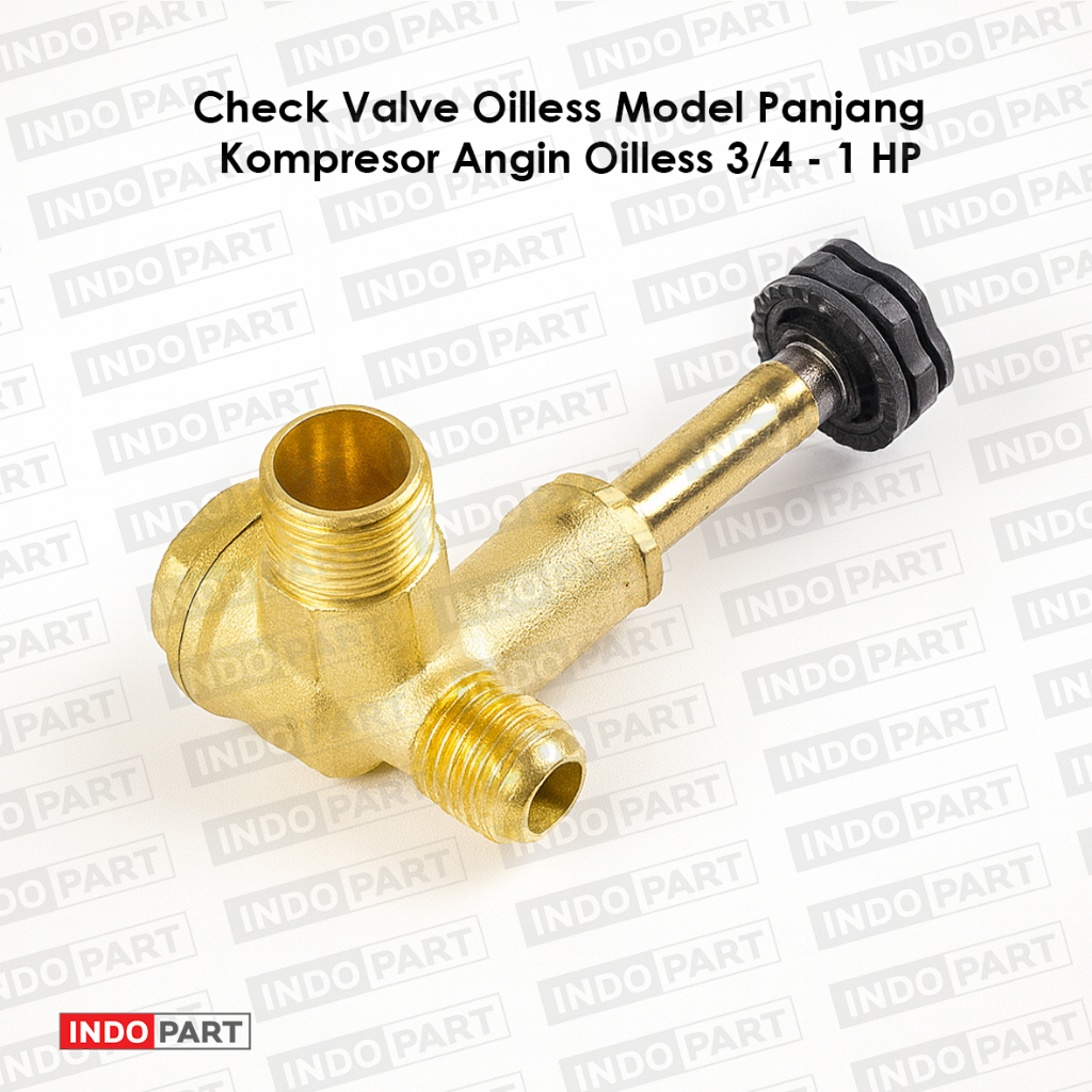 Jual Check Valve Oilless Long 3/4–1 HP | Katup Satu Arah Kompresor ...