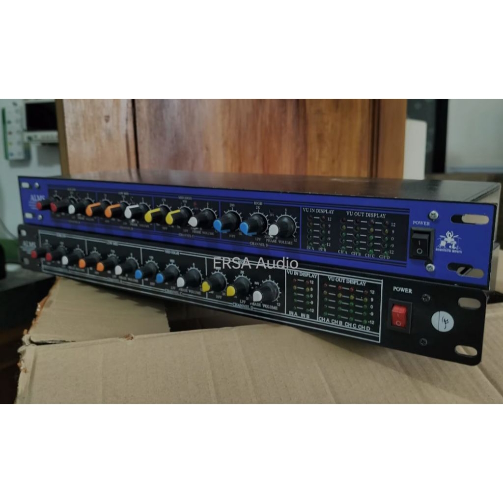 Jual alms by habib 2input 4 output update trafo hitam, sub,low,mid,hig ...