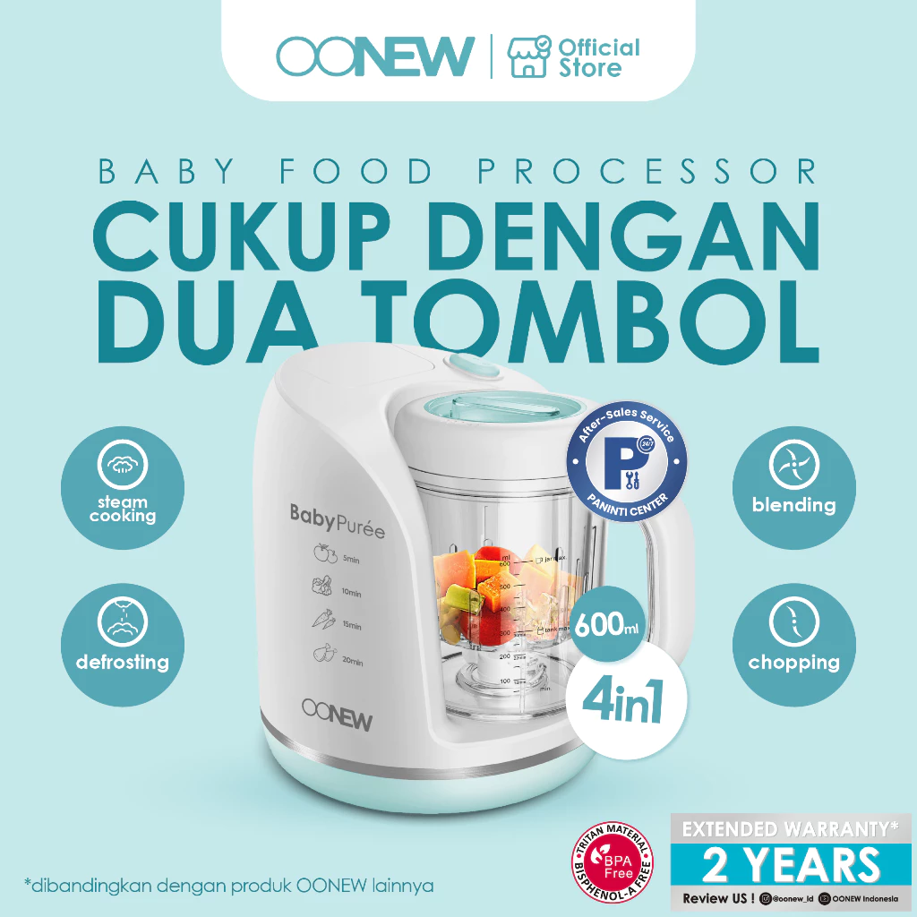 BabyPuree by OONEW Petite Series - Green Honeydew