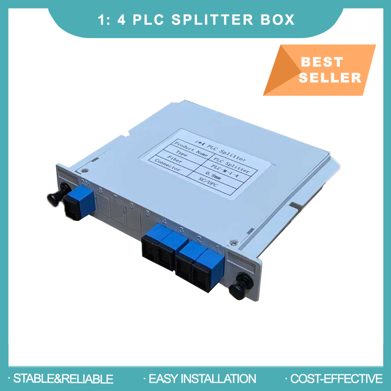 Jual Passive Splitter Box 1:2 1:4 1:8 1*16 SC-UPC Fiber Optic FTTH ...