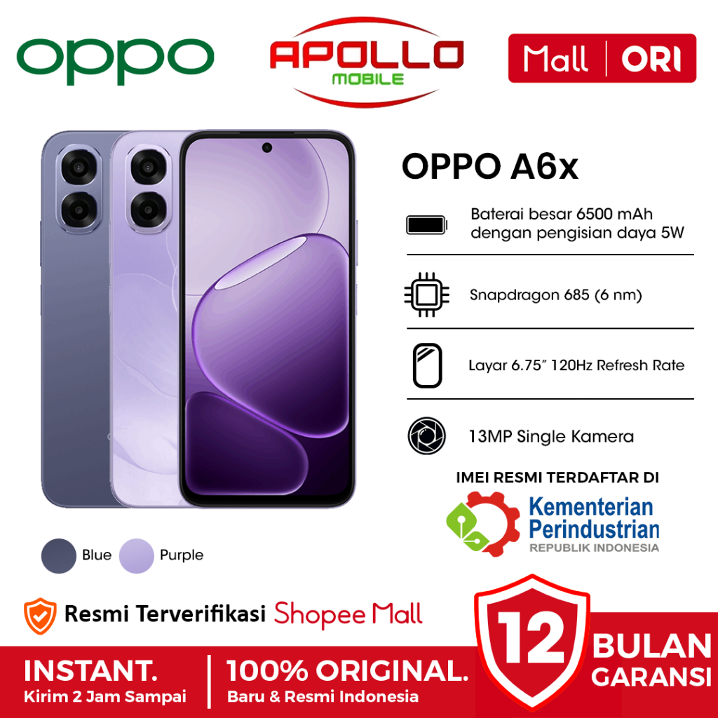 Toko Online Apollo Mobile Official Store | Shopee Indonesia