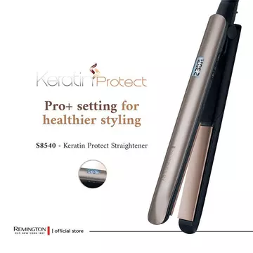 Remington Catokan Pelurus Rambut Keratin Protect S8540