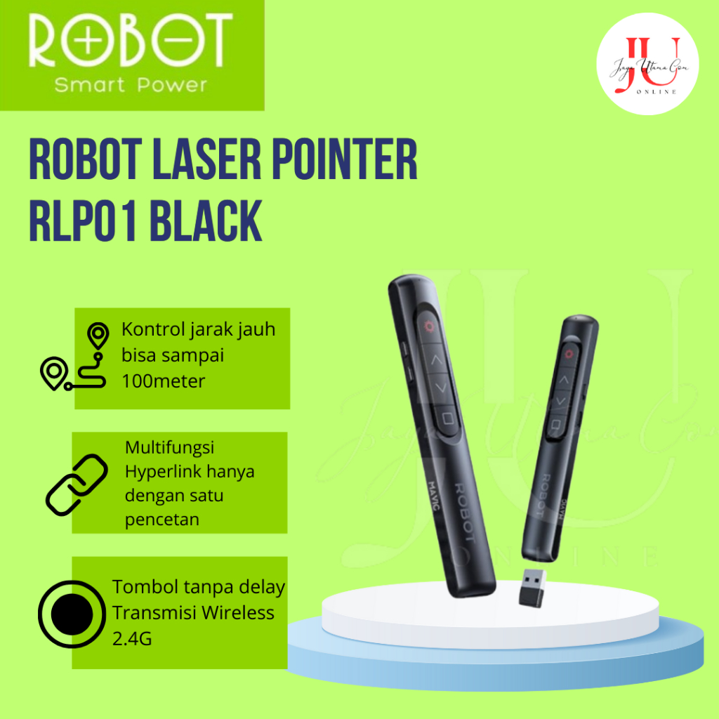 Jual ROBOT Laser Pointer RLP01 Black | Shopee Indonesia
