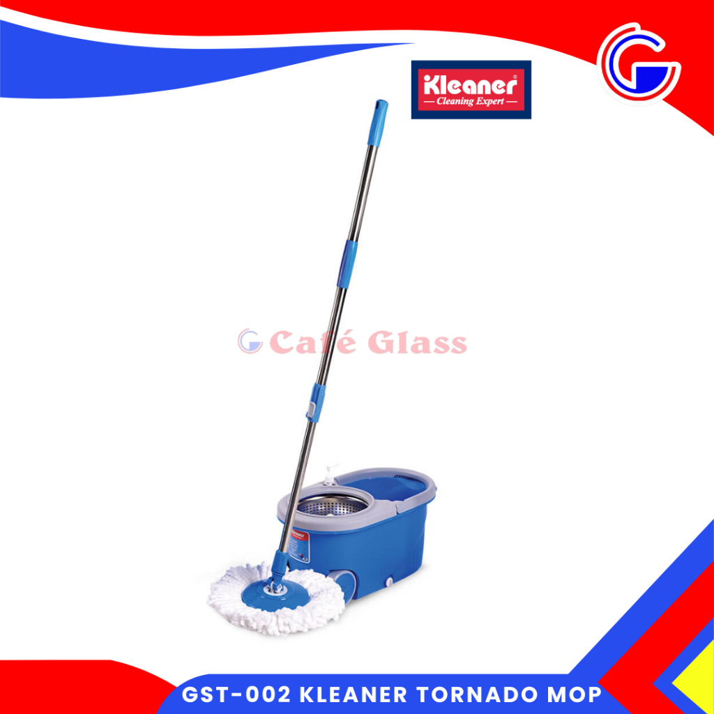 Spin Mop Tornado Kleaner - Pembersih Lantai Dengan Pel - Alat Pel Putar - Gst-002
