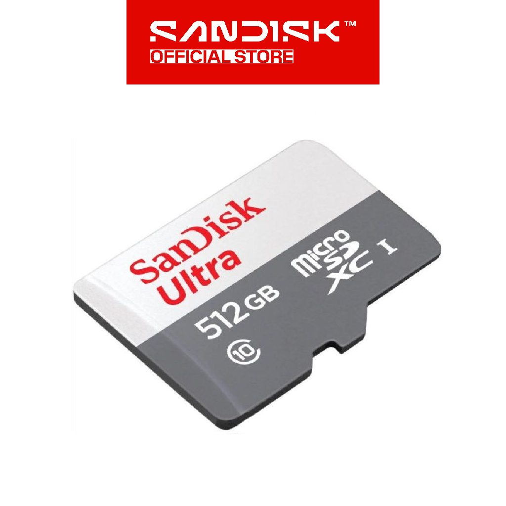 SANDISK microSDXC Ultra Card 512GB UHS-I Class 10 (Up to 100MB/s) - QUNR (2)