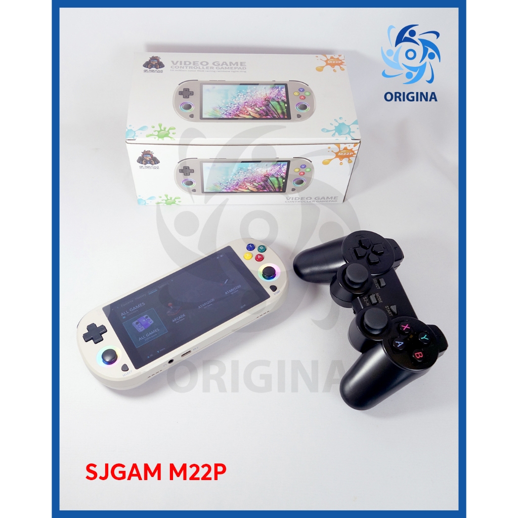 Jual SJGAM M22 PRO - Retro Handheld Game Console (Include Stick ...